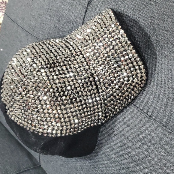 SEQUINED BLACK CAP - Picture 2 of 4